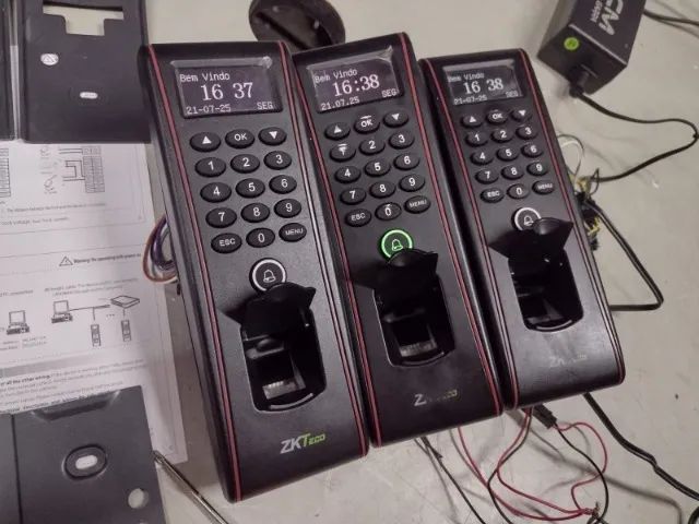 lote controle de acesso ZKTECO mod. TF1700 perfeito estado - Foto 3