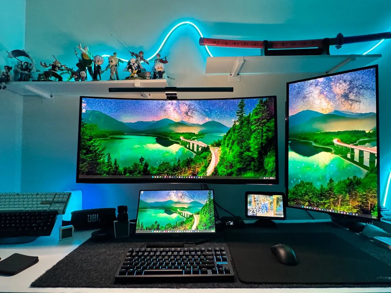 Monitor Alienware QD-OLED 34" Ultrawide curvo - Foto 3