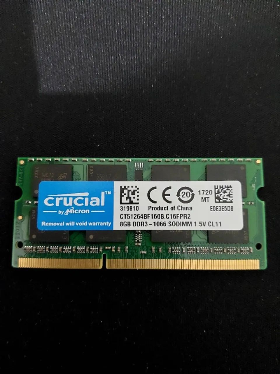 Memória ram para Laptop