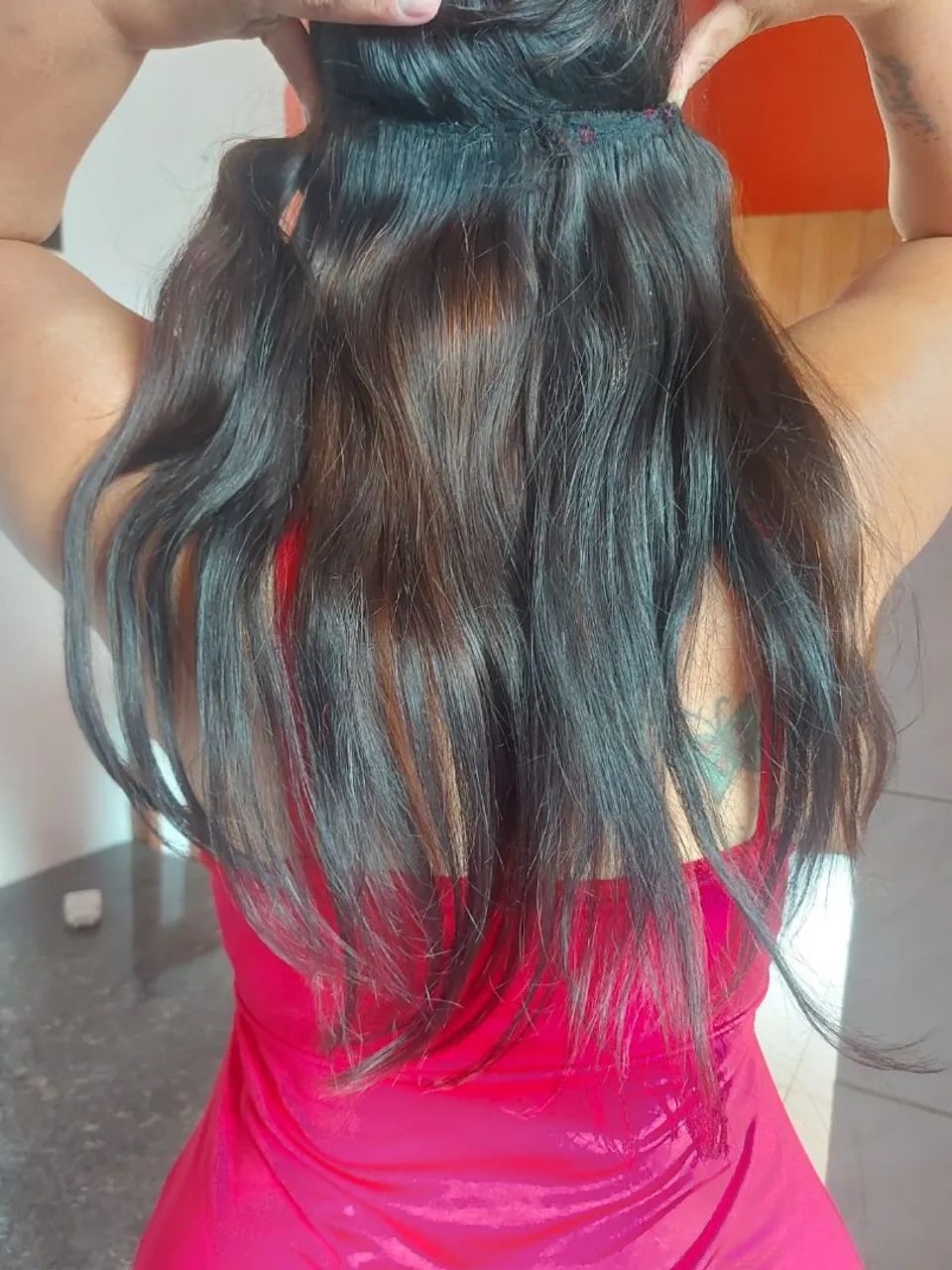mega hair - Humano