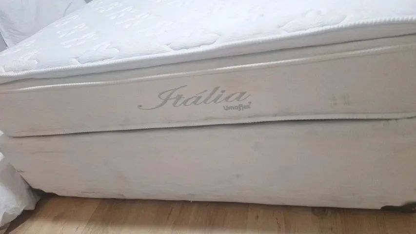 Base Cama Box + Colchão Casal Umaflex Itália com Pillow Top e Molas Ensacadas - Foto 3