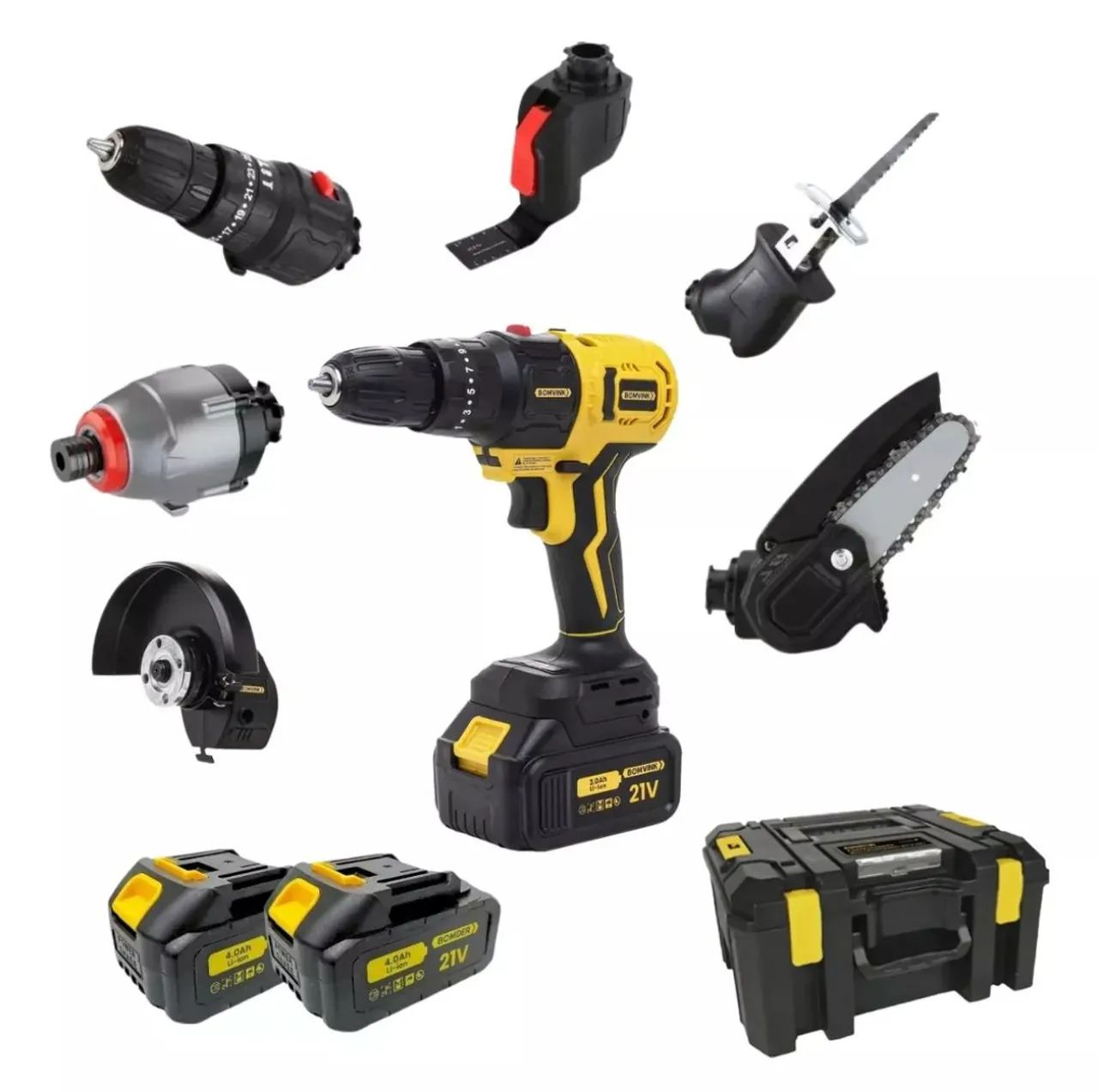 Parafusadeira Multifuncional 6 em 1 - BOM-9712 - Foto 3