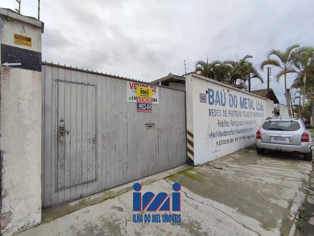 Galpão com saida para embarcação baia Guaratuba