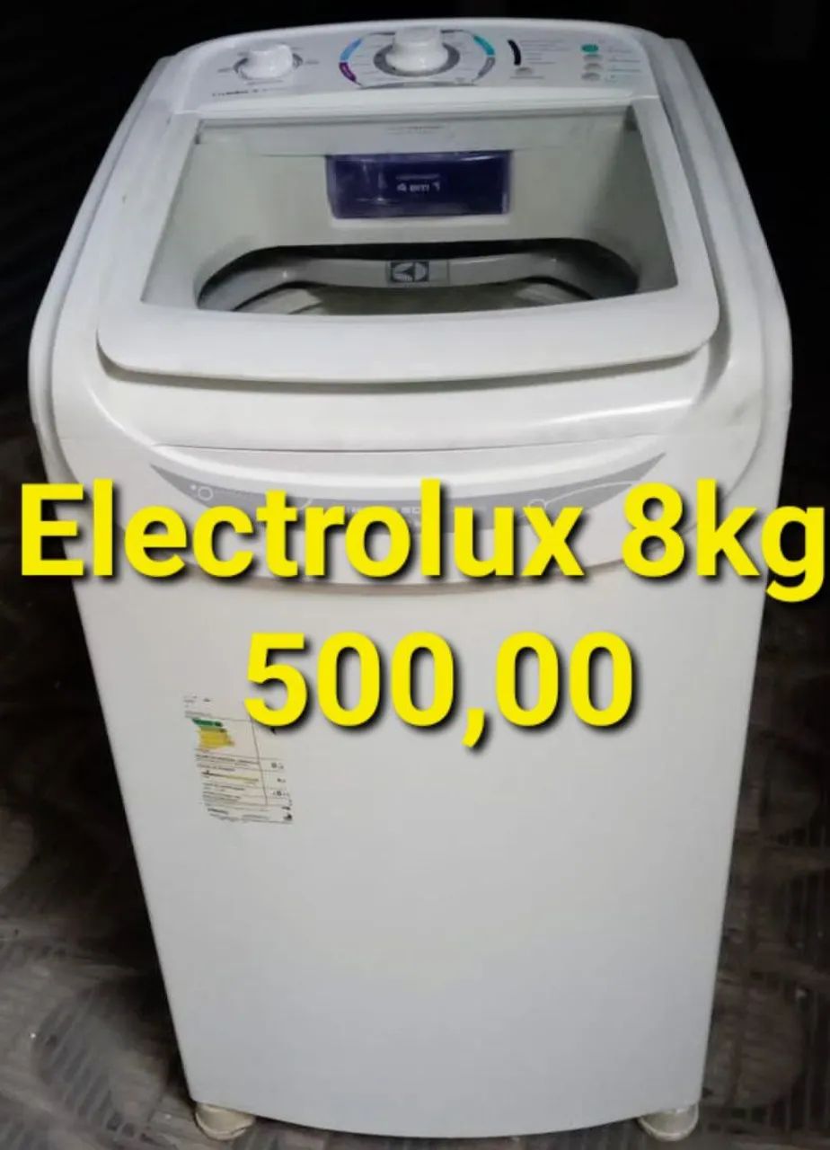 Máquina de lavar Electrolux 8kg ENTREGO 