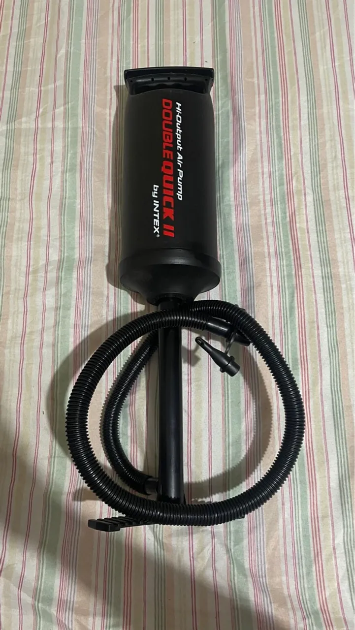 Bomba de Ar para Camping Intex Double Quick II
