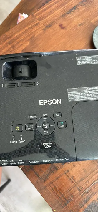Projetor Epson PowerLite S12+