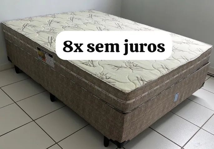 Cama box colchão d33 suporte