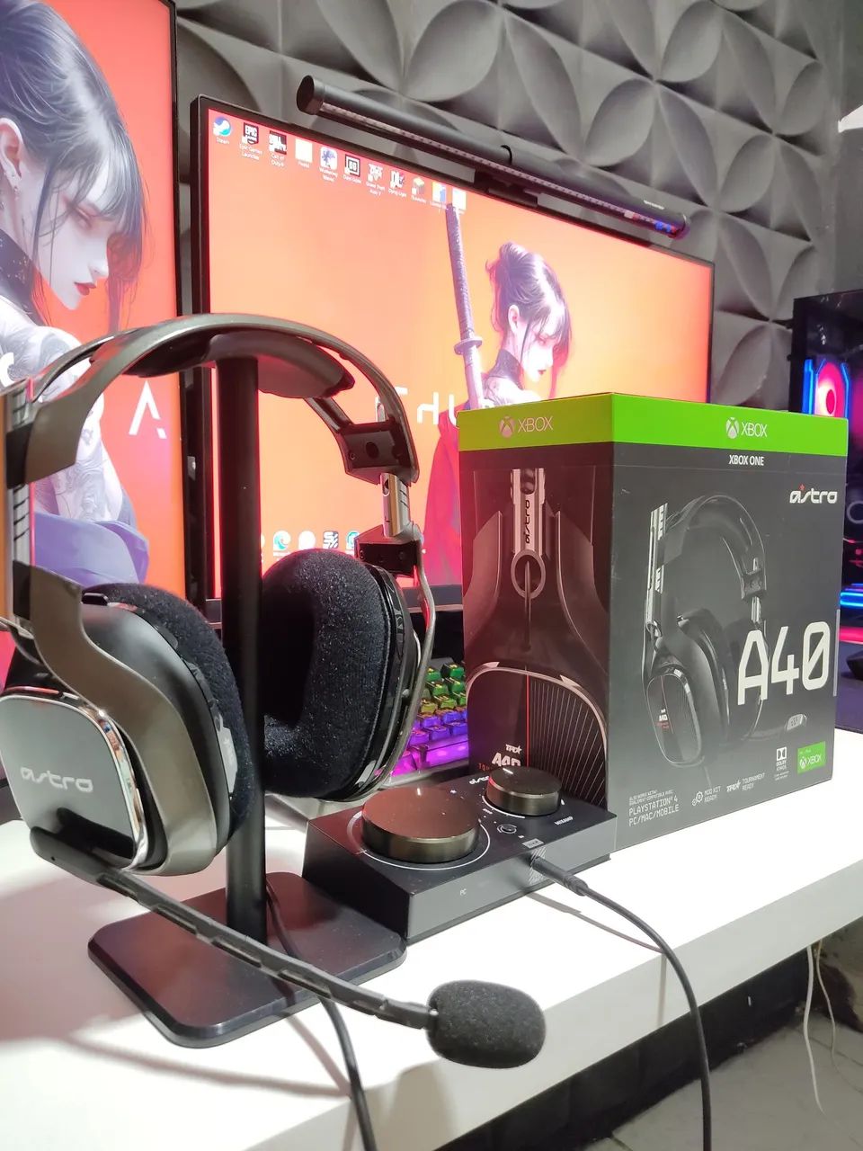 Headset Astro A40 com mixamp pro