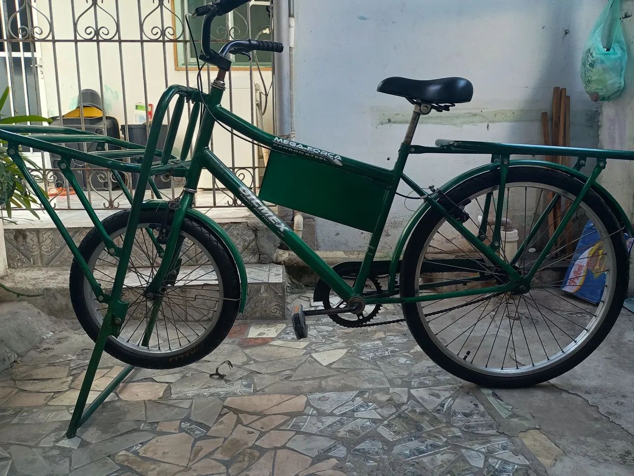Bicicleta de Carga Verde - Foto 2