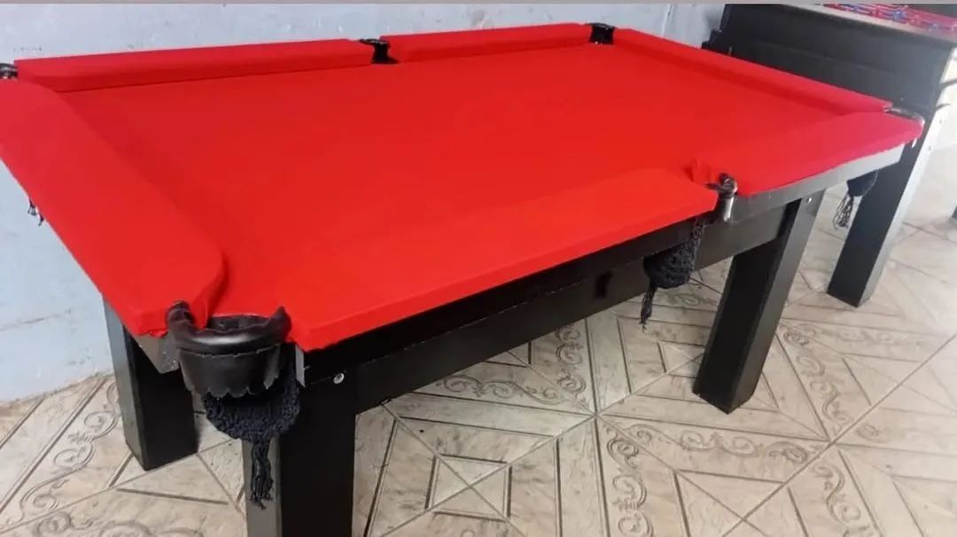 Mesa de Sinuca 1.90x1.15 de redinha Á PRONTA ENTREGA 