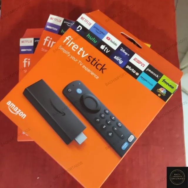 Aparelho Transforma Tv Smart Amazon Fire Tv Stick 3ª Geração Lacrado "Somos Loja" - Foto 2