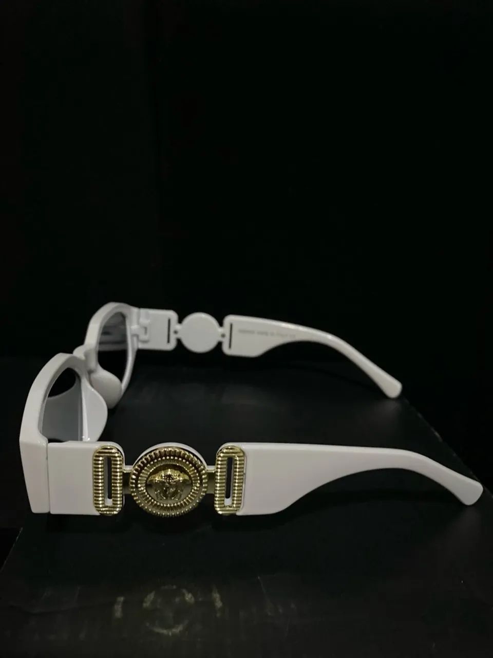 Óculos de Sol Versace Medusa Biggie  Vintage  - Foto 2