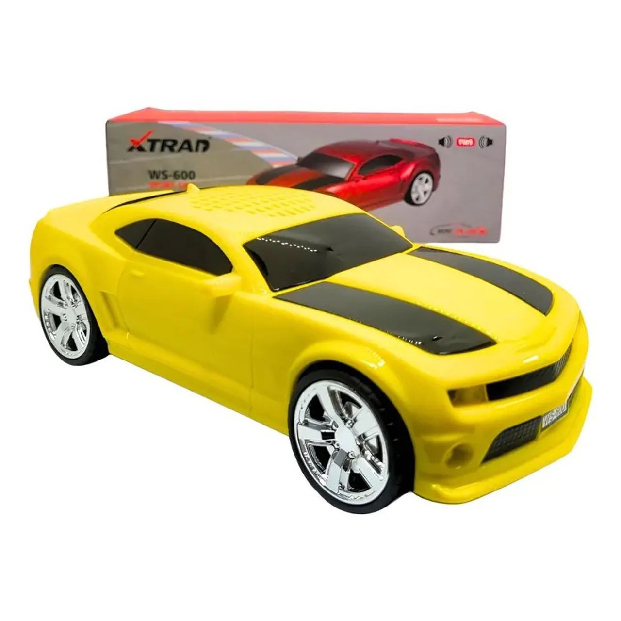 Caixinha de som miniatura camaro Bluetooth 