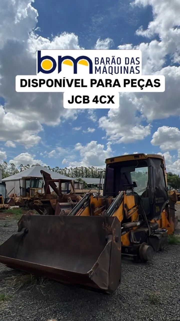 RETRO ESCAVADEIRA JCB 4CX