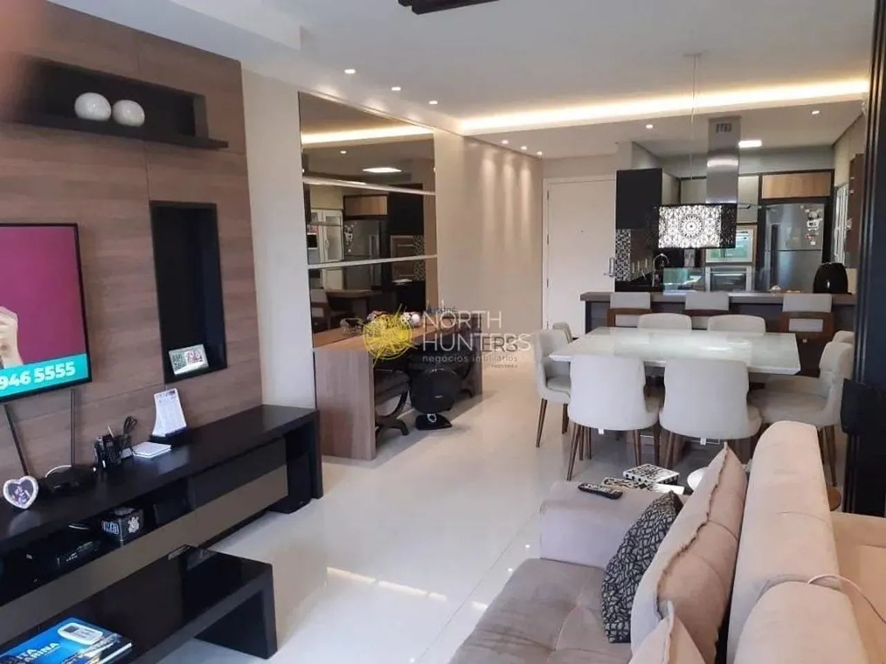 Apartamento com 3 dormitórios para venda , 152 m² - Jurerê Internacional - Florianópolis/S - Foto 4