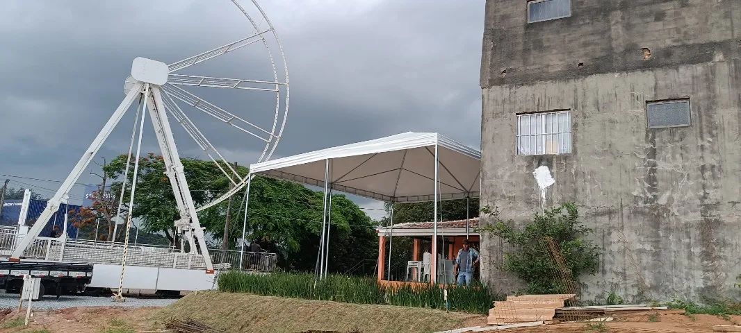 Tenda Galvanizada a Fogo 8x8 - Foto 2
