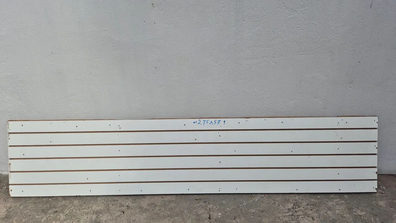 Painel Canaletado Branco MDF - Foto 3