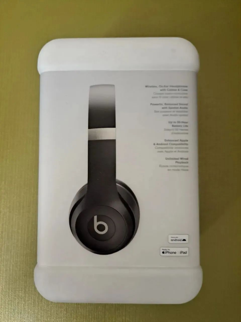 Fone Beats Solo 4 iOS e Android 50hs - Foto 2