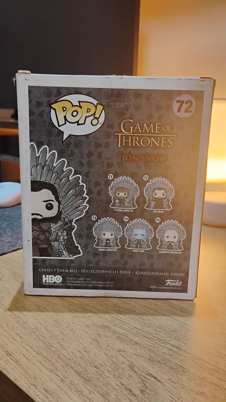 Funko Pop John Show Trono de Ferro - Foto 3