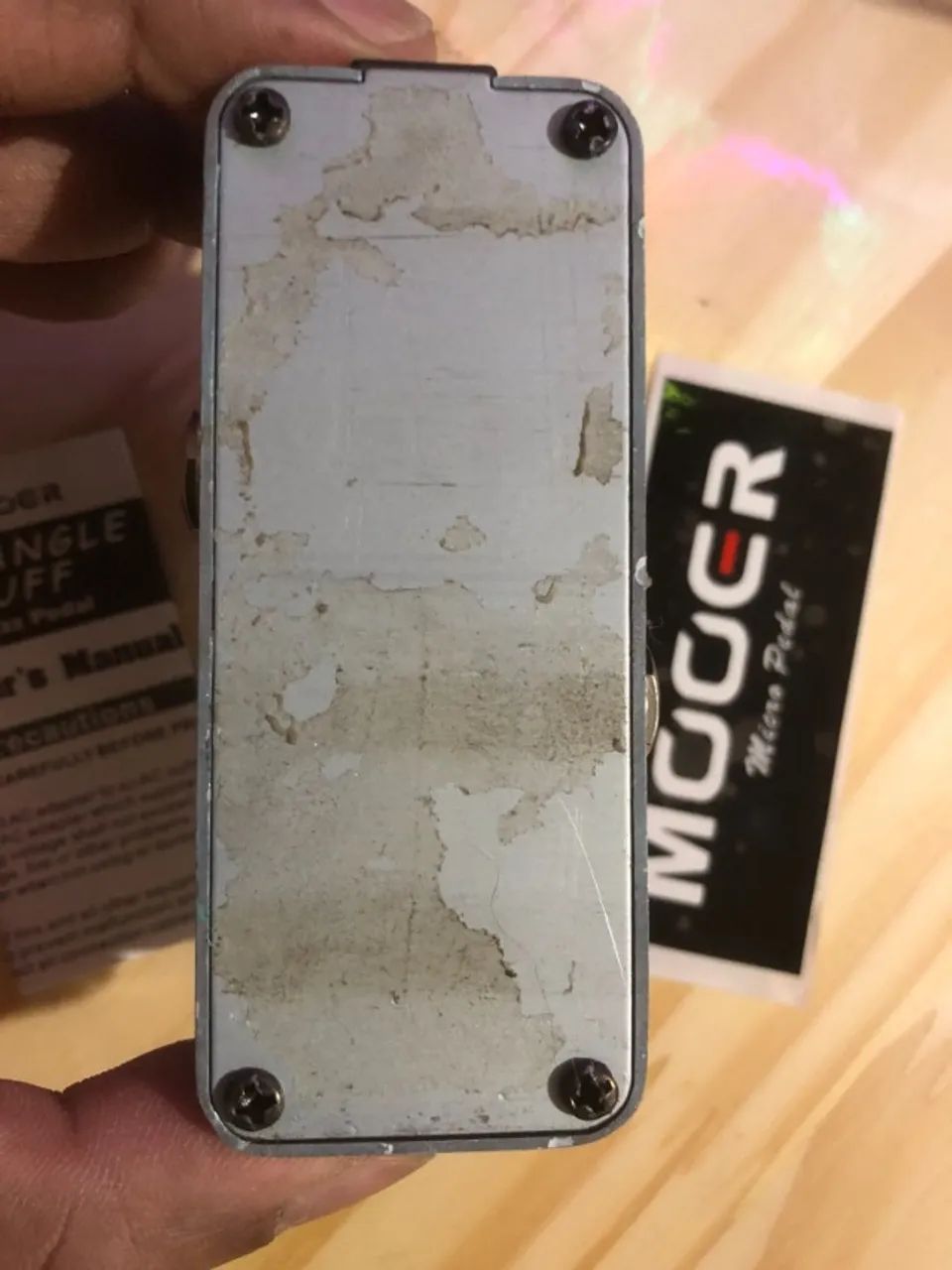 Pedal de Guitarra Fuzz Mooer Triangle Buff - Foto 4
