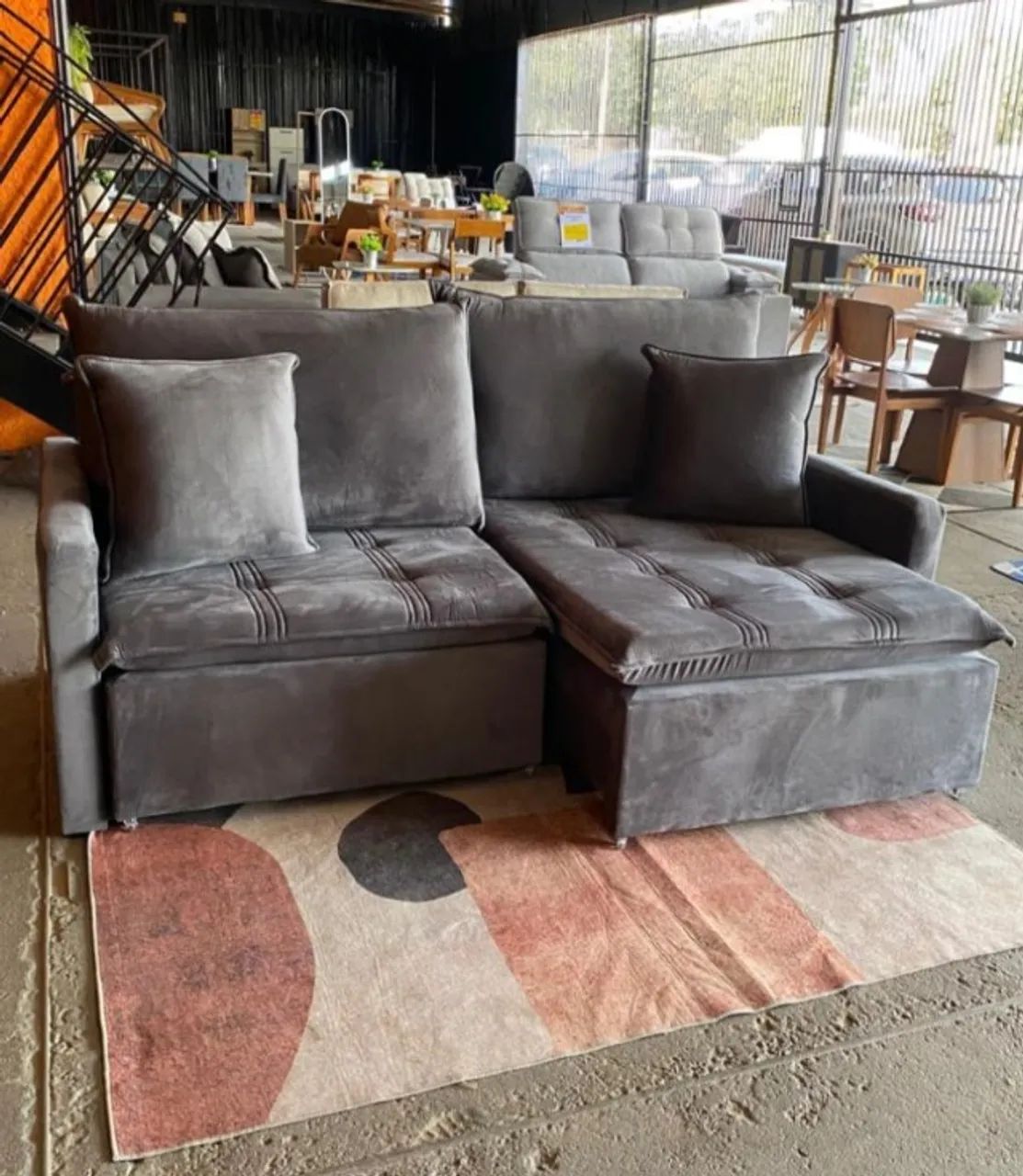 SOFÁ DIVIDIMOS EM ATE 10X SEM JUROS