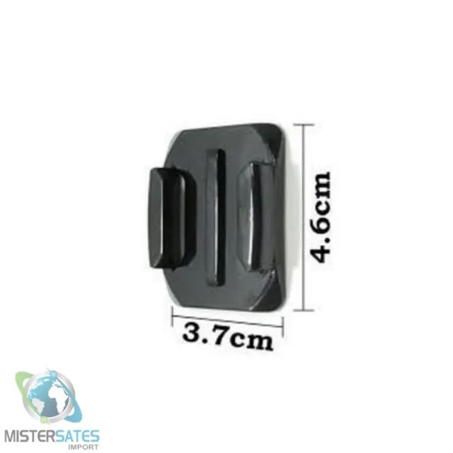 Gopro - Base De Fixação - Planas (reta) OU Curva Sem Adesivo COD 206 OU 205 - Foto 2
