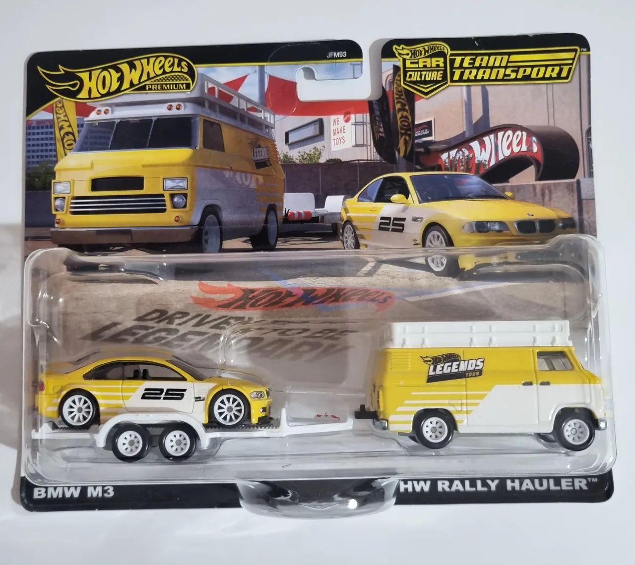 Hot Wheels Premium - Team Transport BMW M3 - Legends 2025
