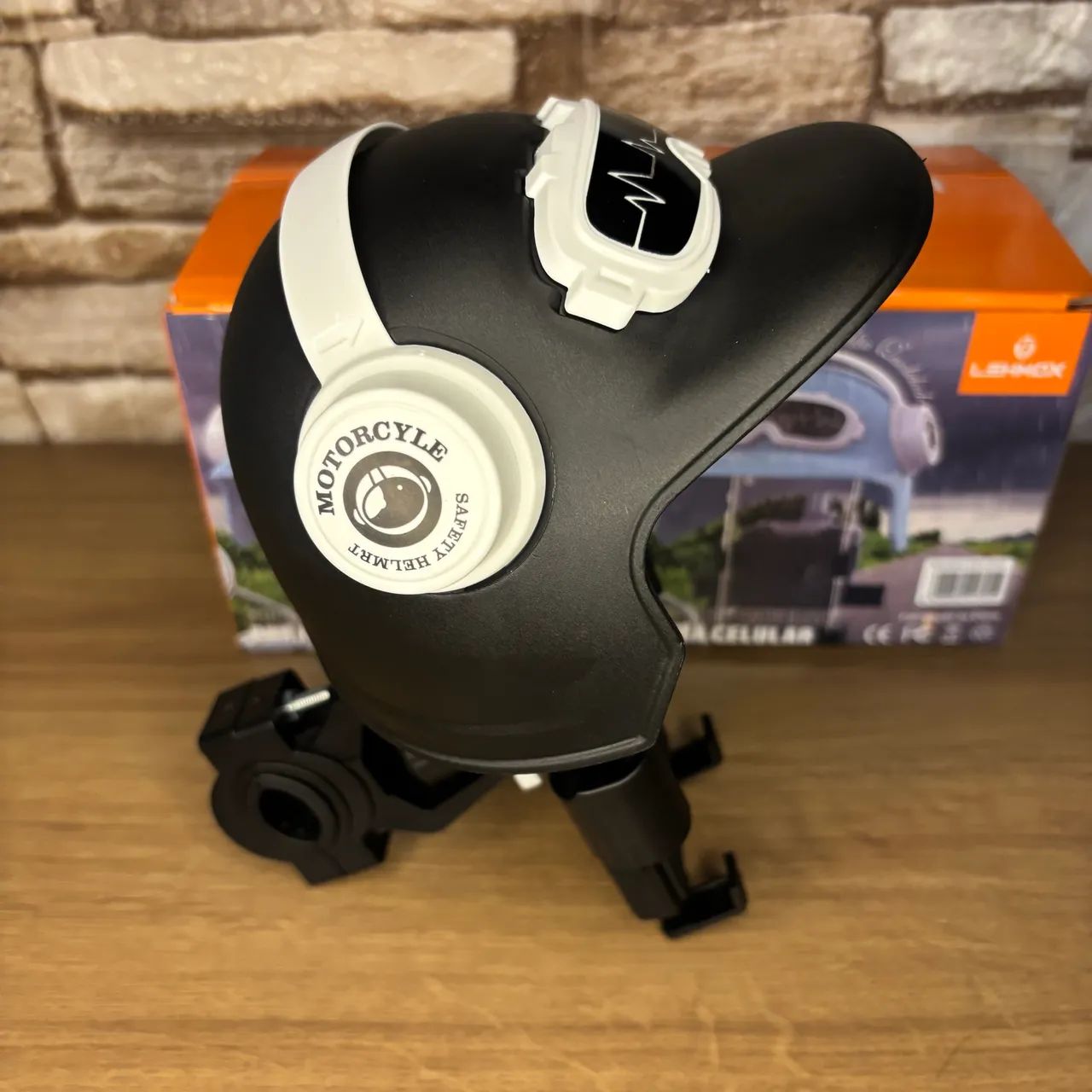 SUPORTE DE CELULAR COM CAPACETE - Foto 4