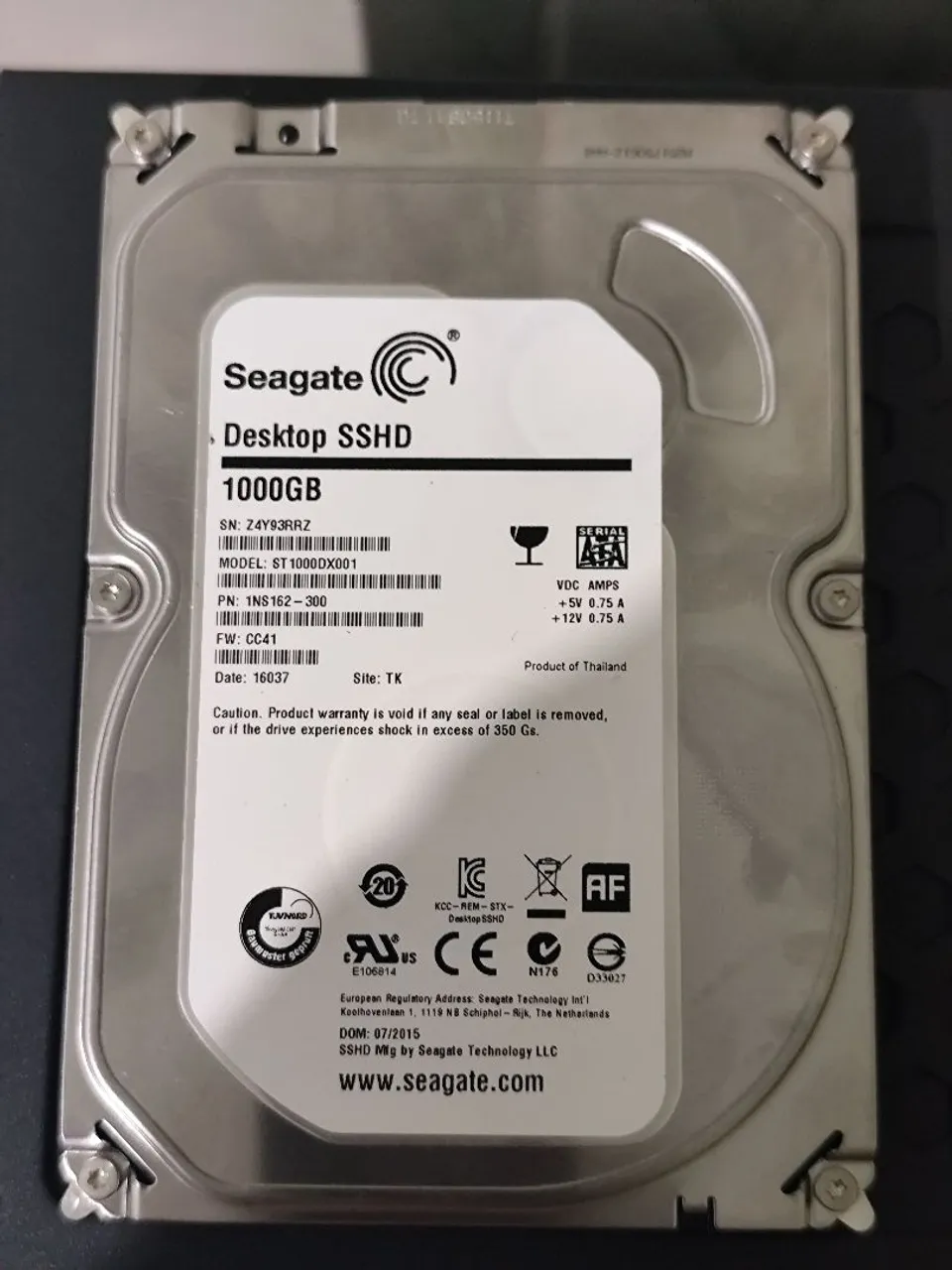 HD Seagate 1TB