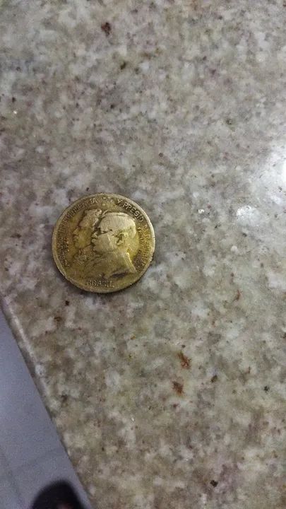 Moeda antiga de 1000reis do centenário 1822a1922 - Foto 5