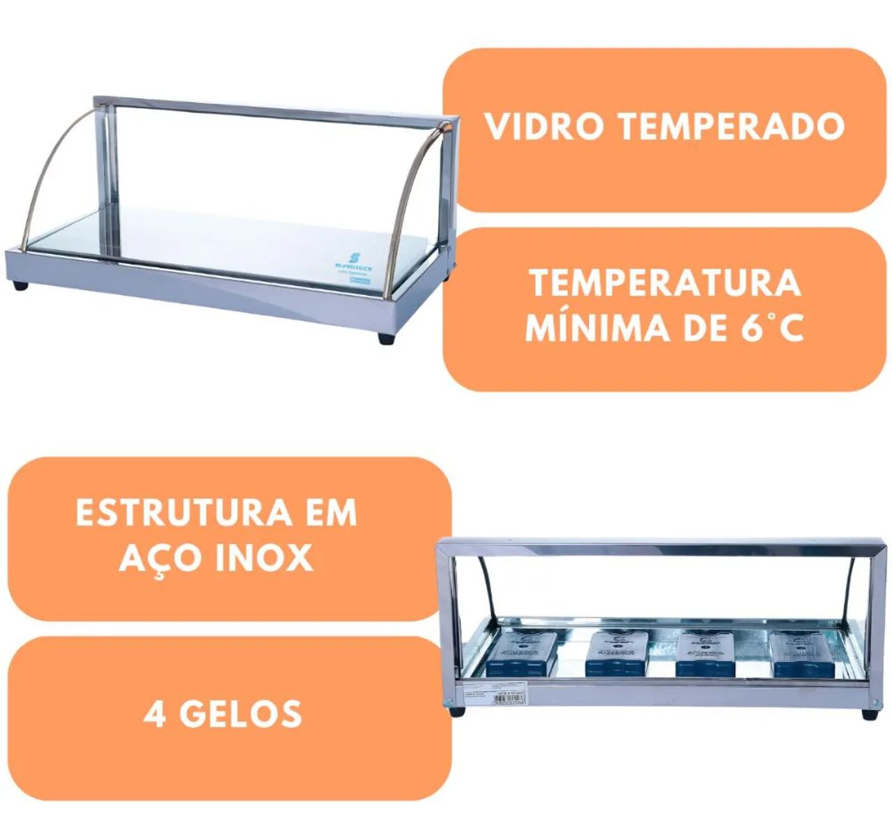 ESTUFA VITRINE FRIA - Foto 2
