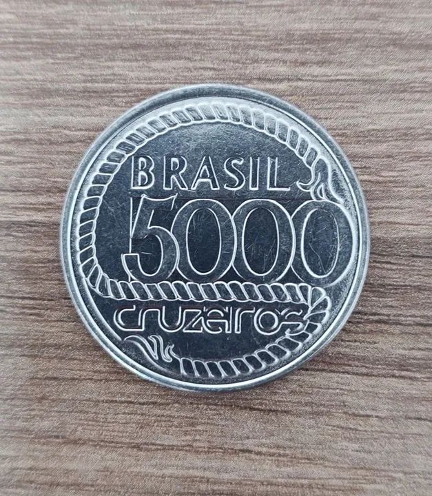 Moeda 5000 Cruzeiros de 1992 Sob