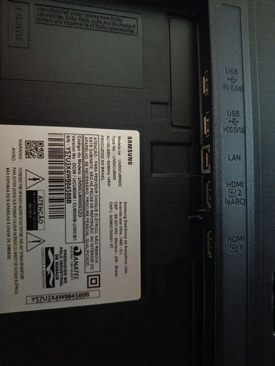 Smart TV 50" Crystal UHD 4K 50CU8000 - Foto 2