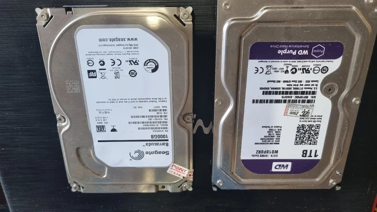 HDs de 500gb e 1 tera para PC. 64302948929025120