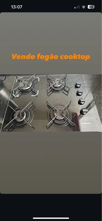 Cooktop 4 bocas - Itatiaia - Novo