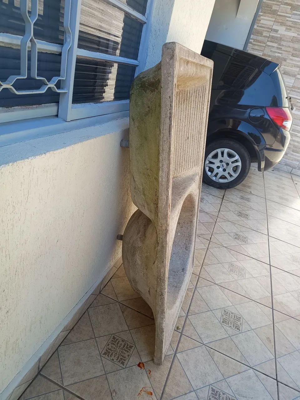 Cuba dupla de mármore para área externa - Foto 2