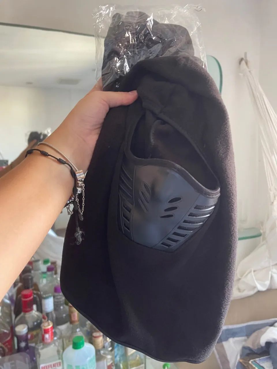 Balaclava nova com respirador 