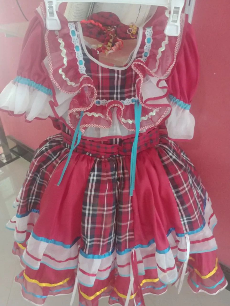 Vestido junino, infantil  - Foto 3
