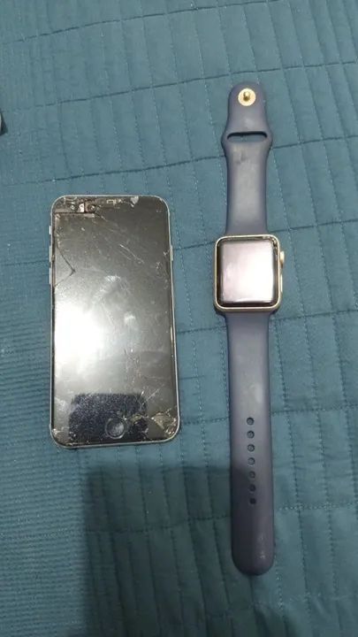 Relógio Apple série 7 alumínio 42mm iPhone 6s para retirar peça 