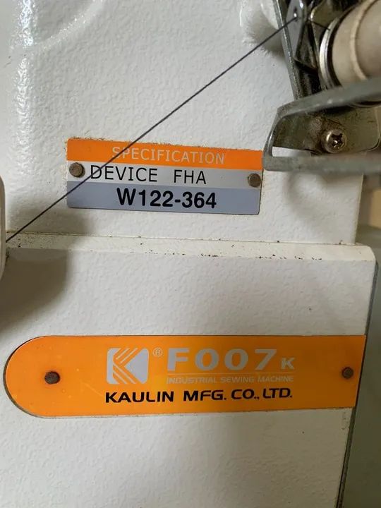 Máquina de Costura Galoneira Siruba F007K W122-364 - Excelente Estado! - Foto 2