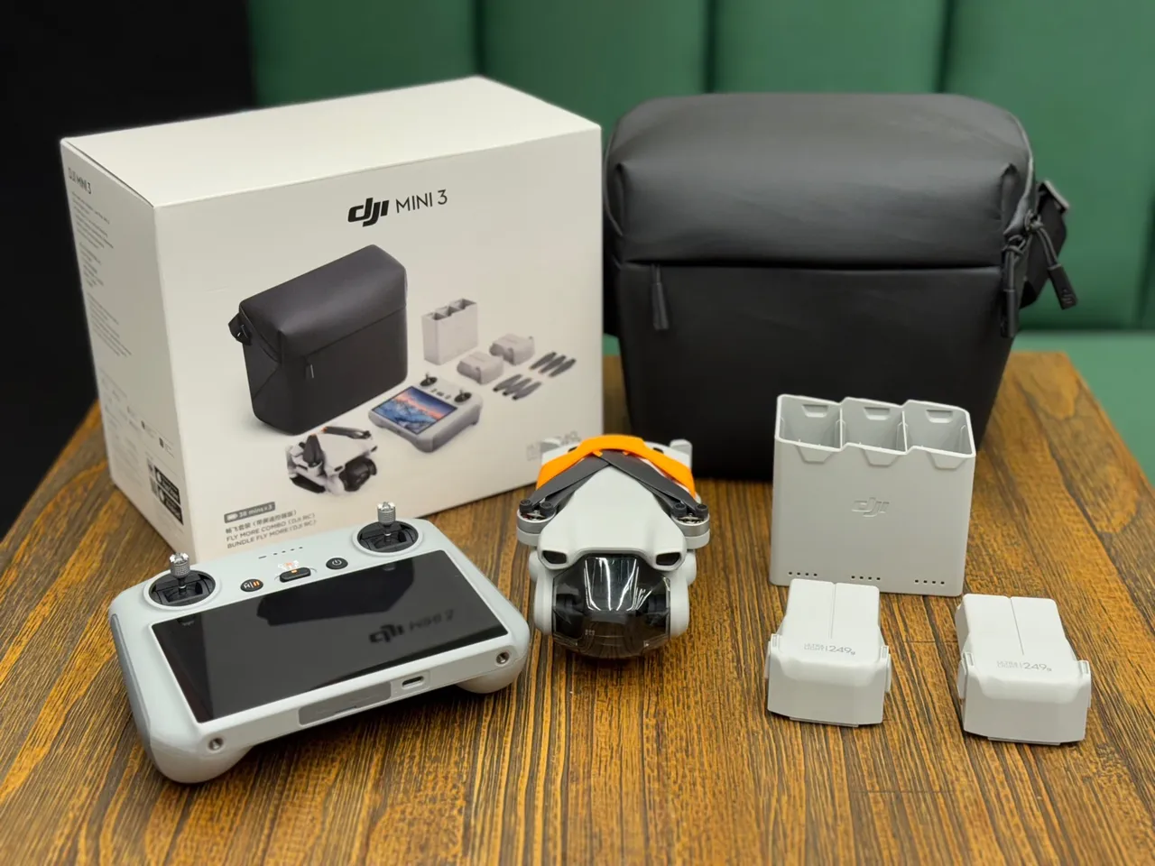 DJI Mini 3 Fly More Combo - Novo e Completo!