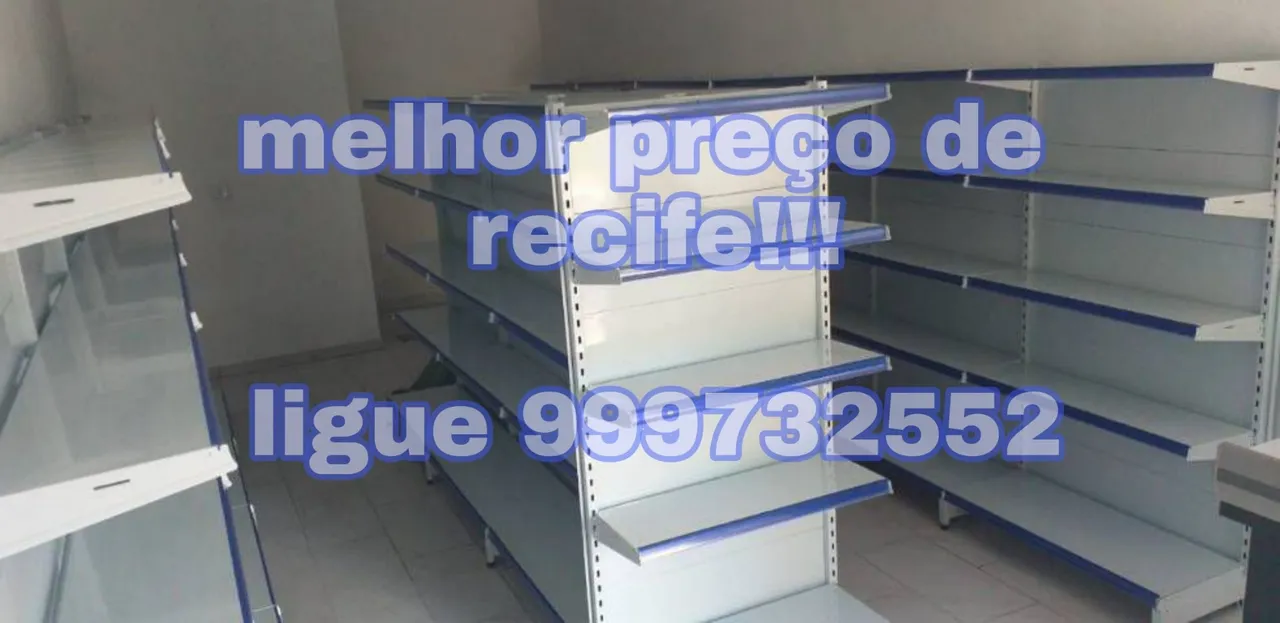 Prateleiras e Expositores para Comércio - Melhor Preço!