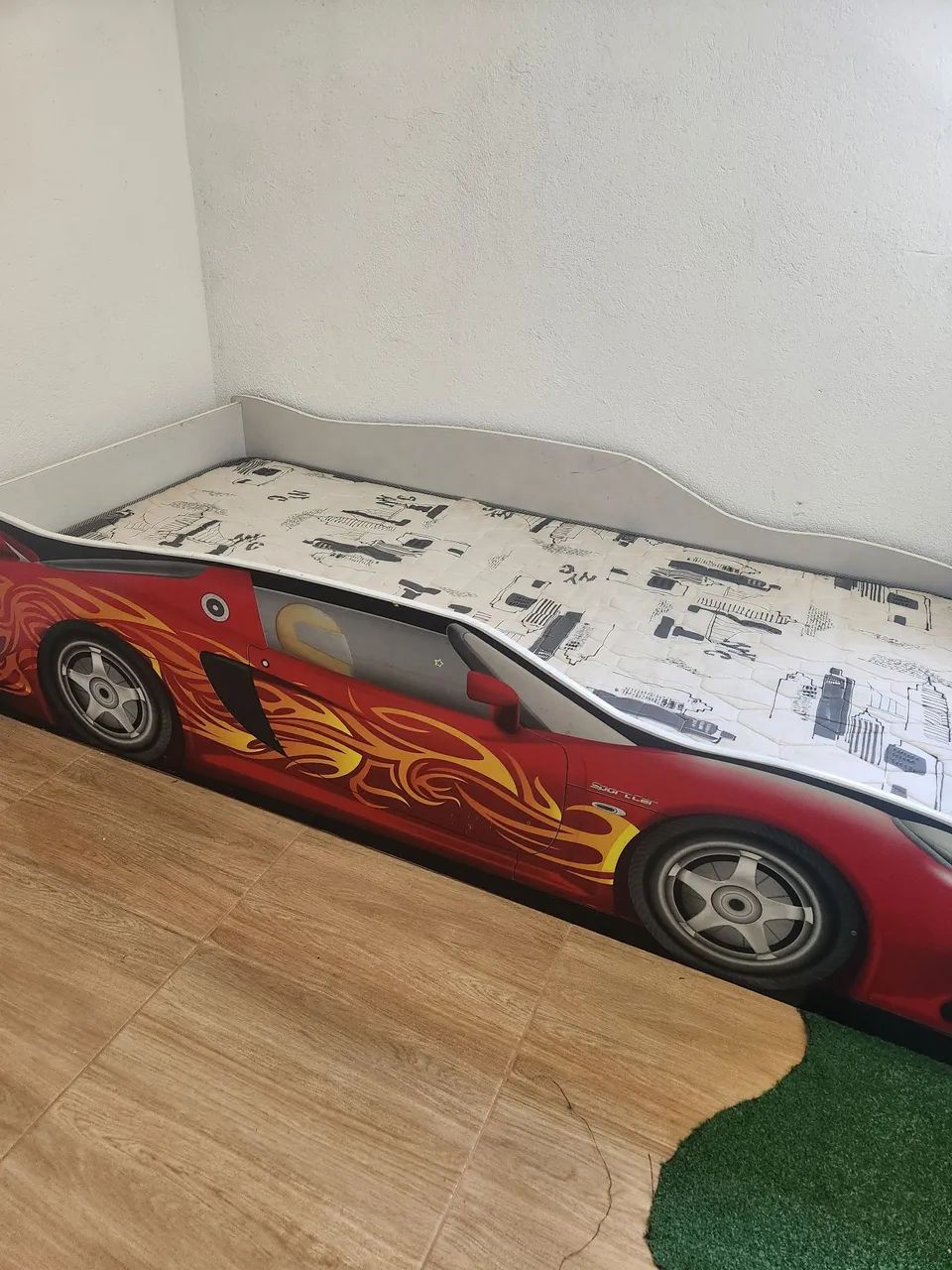 Só a Cama infantil hot wheels