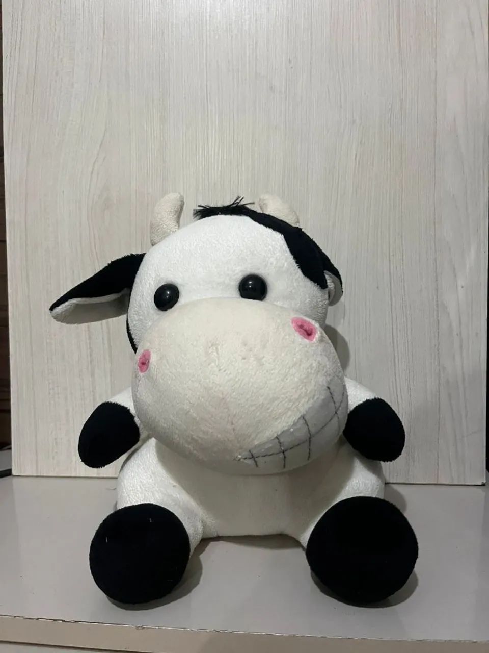 Pelúcia de Vaca Sorridente