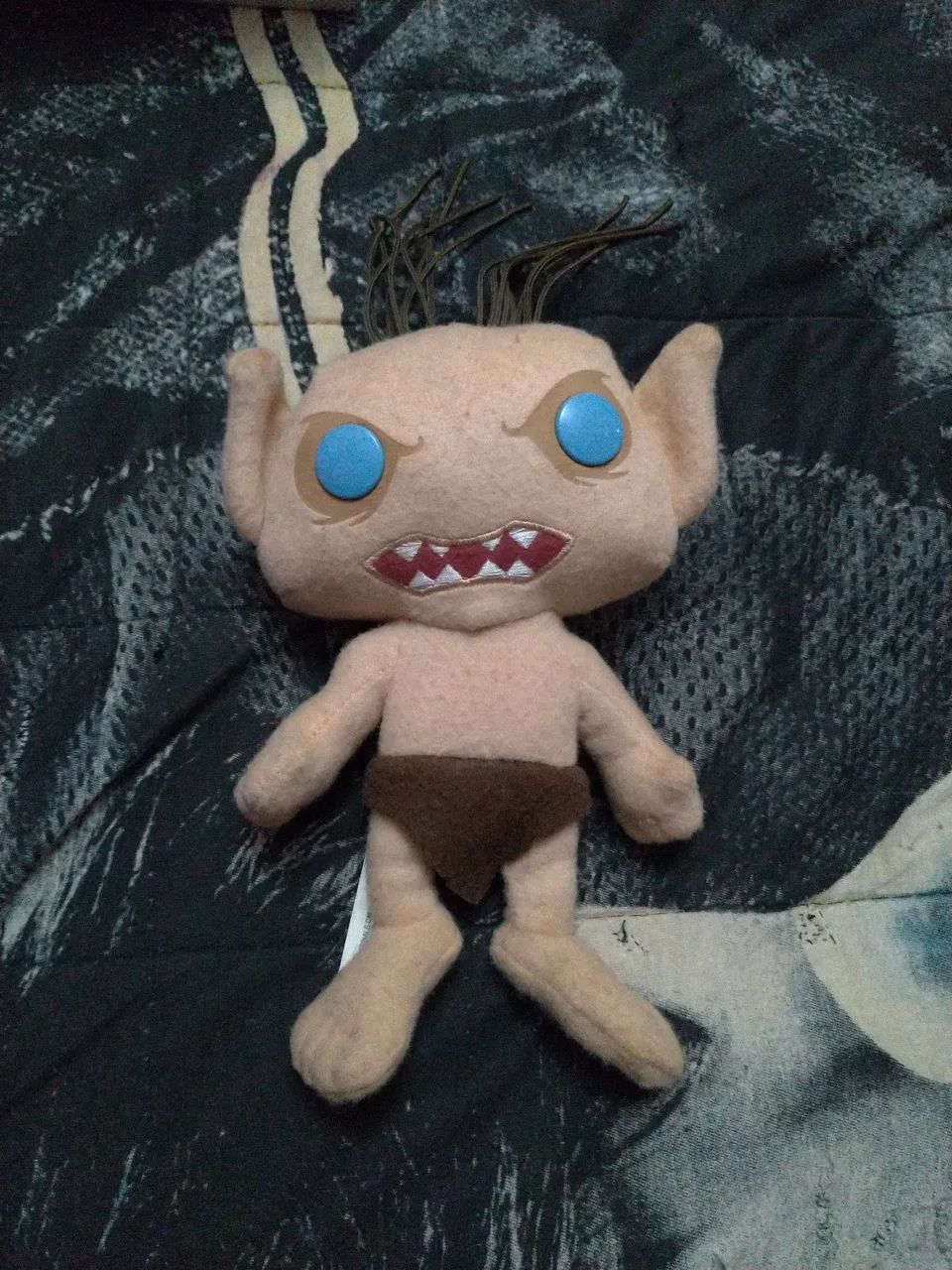 Gollum de pelúcia do Hobbit e o Senhor dos Anéis ( raro) de 