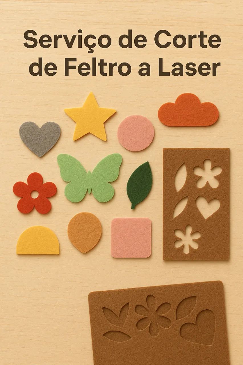 Corte de feltro a laser