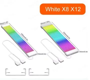 Kit Capa RGB para Cabo de Fonte ou GPU ARGB