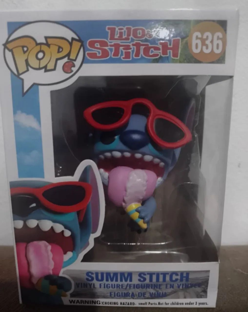 Funko Pop! Lilo & Stitch - Chaveiro e touca de banho
