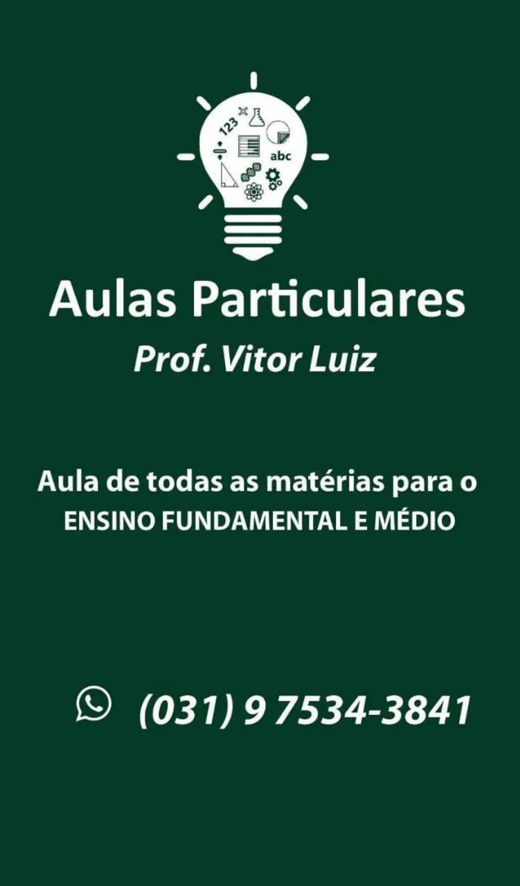 Aulas particulares 