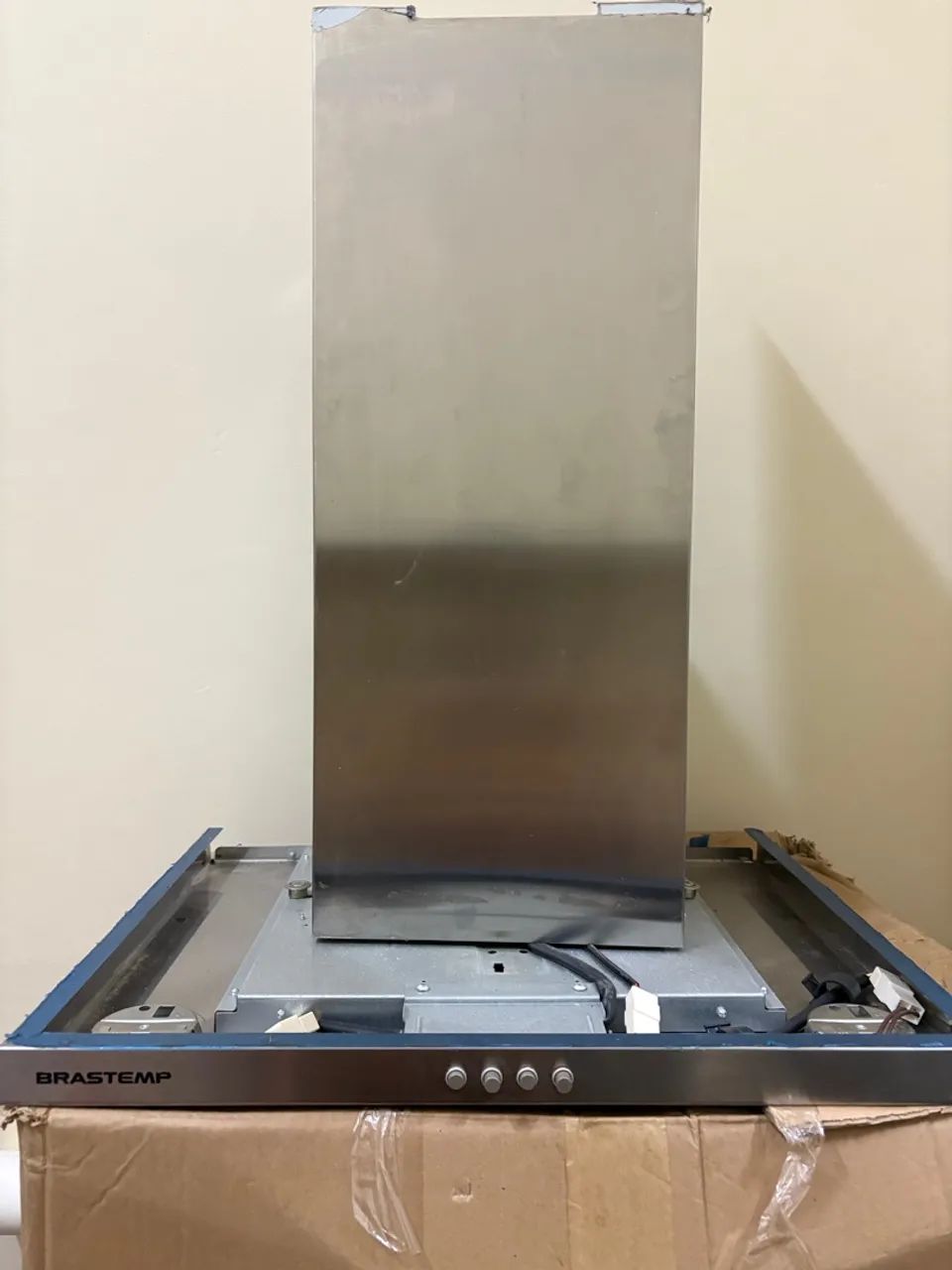 Coifa Vidro Plano Parede Brastemp - Foto 2